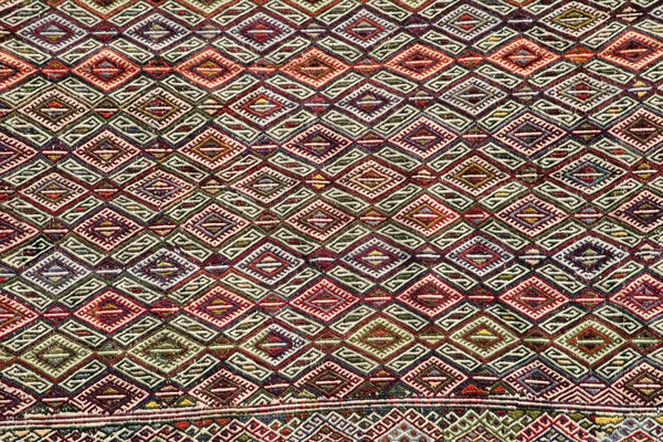 Handgemaakte, antieke Turkse tapijt — Stockfoto