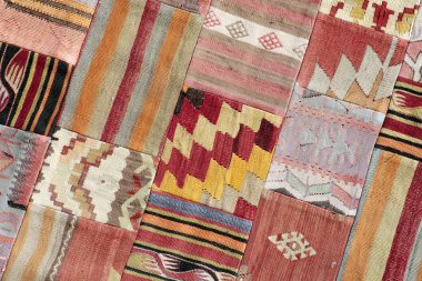 El yapımı, antika Türk halı