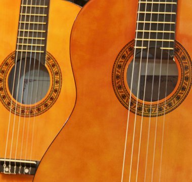 Klasik Gitar vücut portre