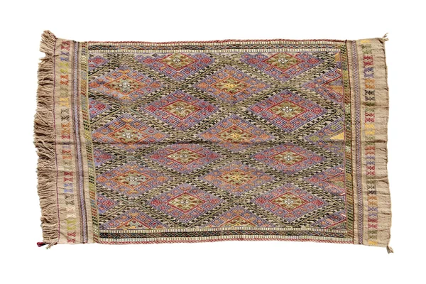 Handmade, antico tappeto turco — Foto Stock