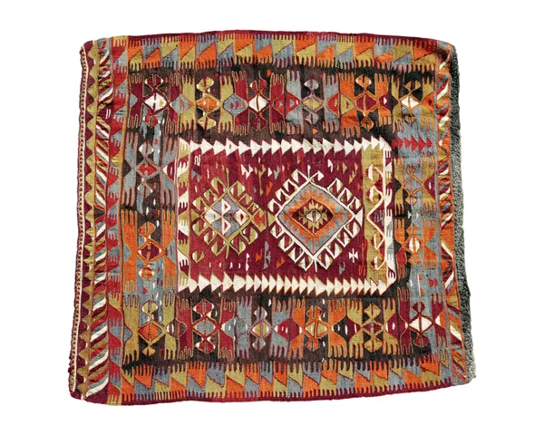 Handmade, antique Turkish Rug — Stock Photo, Image