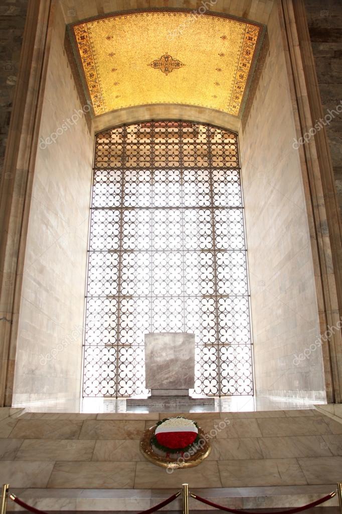 Mustafa Kemal Ataturk mausoleum at Ankara - Turkey