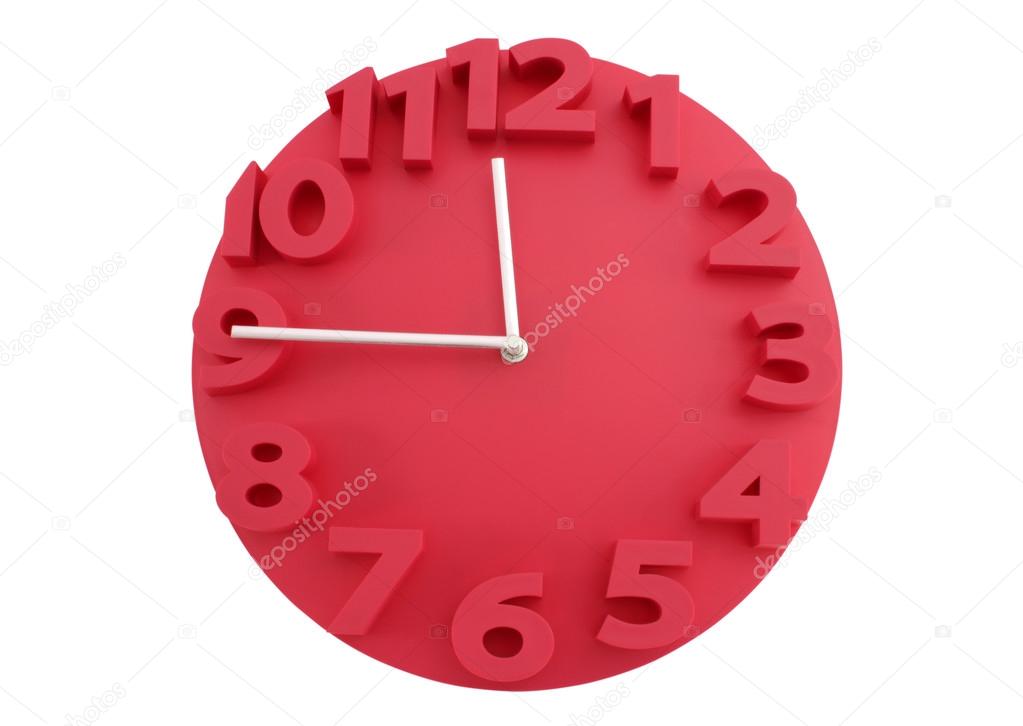 big digit wall clock