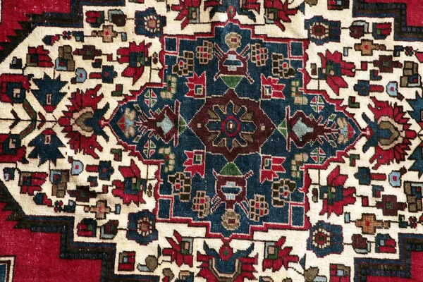 Decorativo, alfombra turca hecha a mano — Foto de Stock