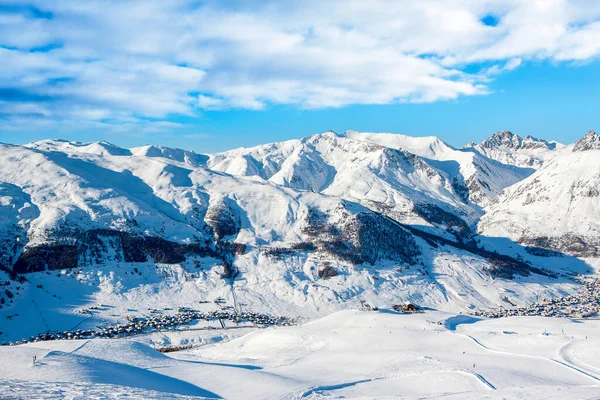 Bela Paisagem Inverno Das Montanhas Dolomitas Nordeste Itália — Fotografia de Stock