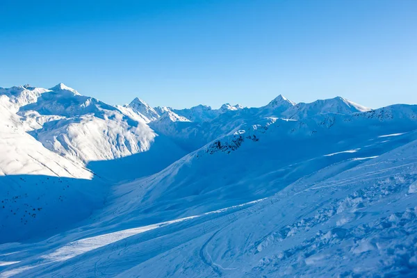 Prachtig Winterlandschap Van Dolomieten Het Noordoosten Van Italië — Stockfoto