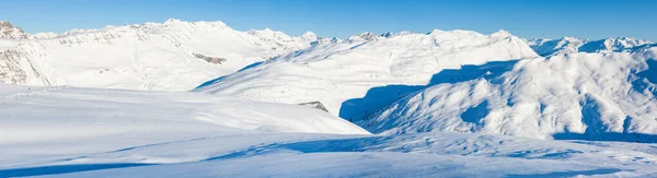 Панорамний Зимовий Пейзаж Гір Доломіти Північному Сході Італії — стокове фото