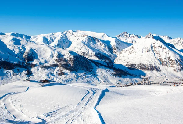 Bela Paisagem Inverno Das Montanhas Dolomitas Nordeste Itália — Fotografia de Stock