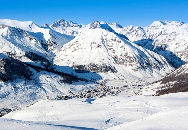 Krásná Zimní Krajina Dolomitských Hor Severovýchodní Itálii — Stock fotografie