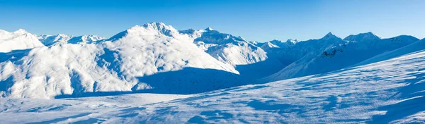 Paisagem Panorâmica Inverno Das Montanhas Dolomitas Nordeste Itália — Fotografia de Stock