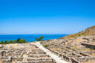 Yunanistan 'ın Rodos adasındaki Kamiros kalıntıları