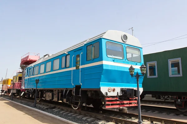 Locomotive ferroviaire routière — Photo