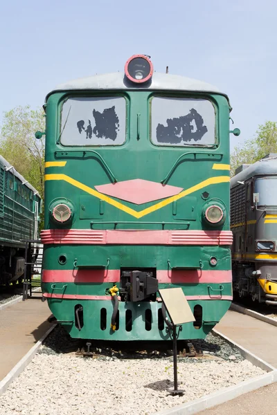 Rail road locomotive — Stock Photo, Image