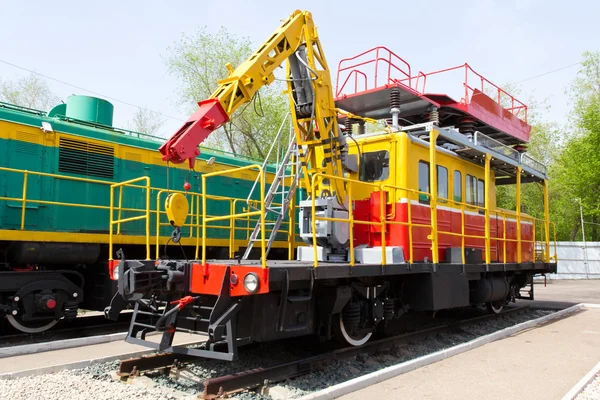 Eisenbahn-Lokomotive — Stockfoto