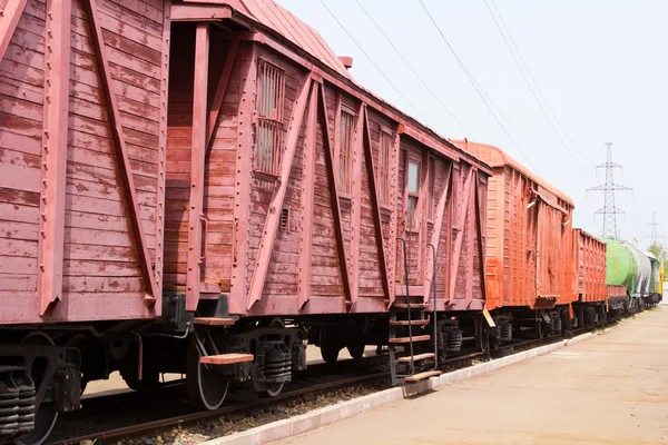 Autocarro rodoviário ferroviário — Fotografia de Stock