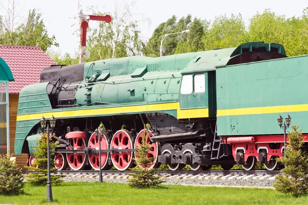 Eisenbahn-Lokomotive — Stockfoto