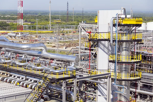 Büyük rafineri yaz yaz karmaşık