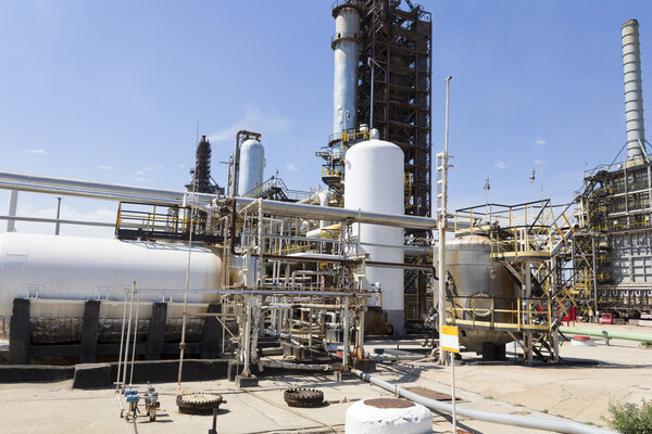 Industrial of refinery tower