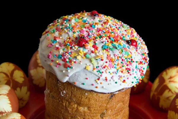 Decoration Easter cake — Stock Photo, Image