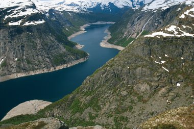 Norveç'te Ringedalsvatnet Gölü