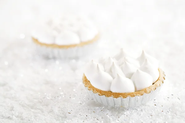 Natal Merengue Tart — Fotografia de Stock