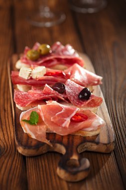 antipasti plakalı bir tedavi et