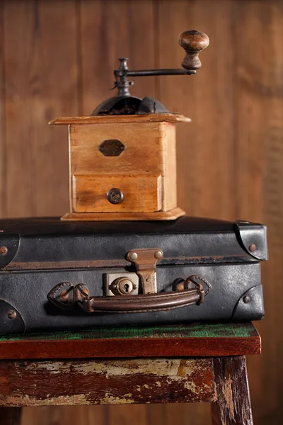 Nostalgic coffee grinder — Stock Photo, Image