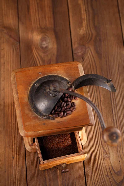 An old mechanical coffee mill — Stock Photo, Image