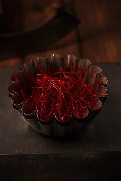 Homemade  red hot Chili Threads — Stock Photo, Image
