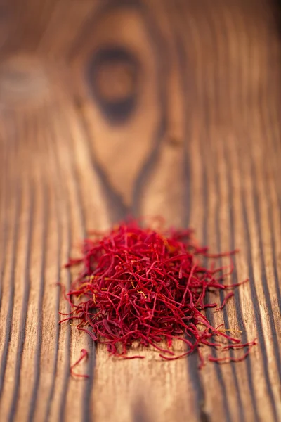 Saffron spice in pile — Stock Photo, Image