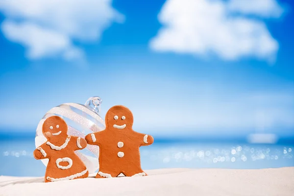 Boy and girl cookies — Stock Photo, Image