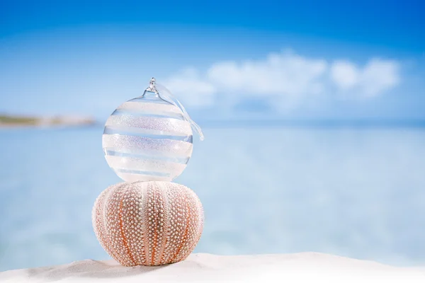 Boule de verre de Noël — Photo