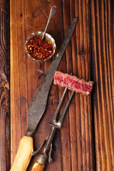 Beef steak Slice — Stock Photo, Image