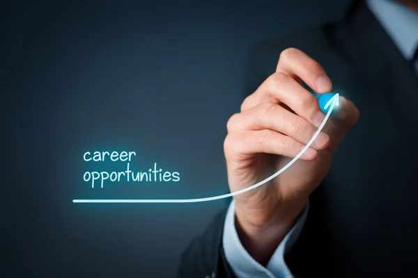 Nya karriärmöjligheter inom ekonomi — Stockfoto