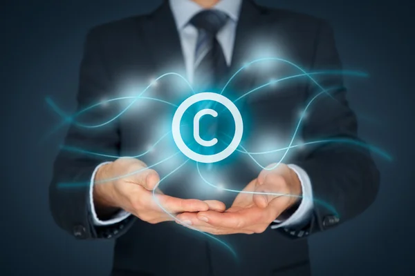 Bescherming van intellectueel eigendom en auteursrecht — Stockfoto
