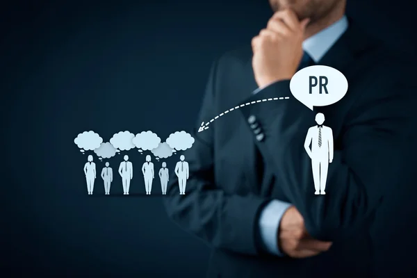 Public relations concept — Stock Photo, Image