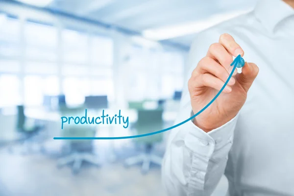 Produktivitätskonzept des Unternehmens erhöhen — Stockfoto