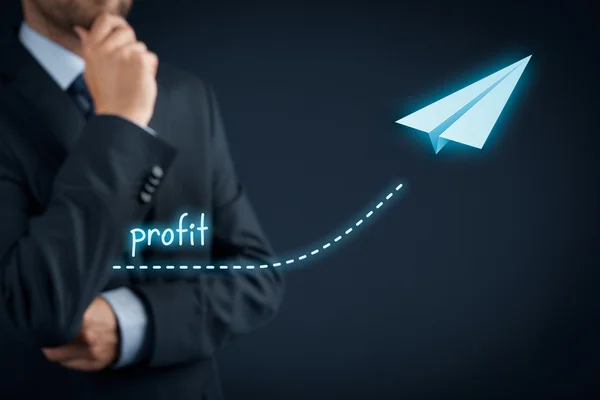 Increase profit concept — Stock Photo, Image