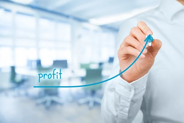 Increase profit concept — Stock Photo, Image