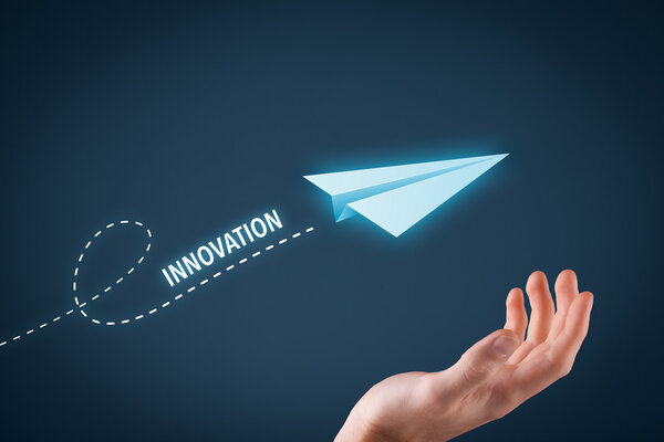 Paper plane representing dreaming