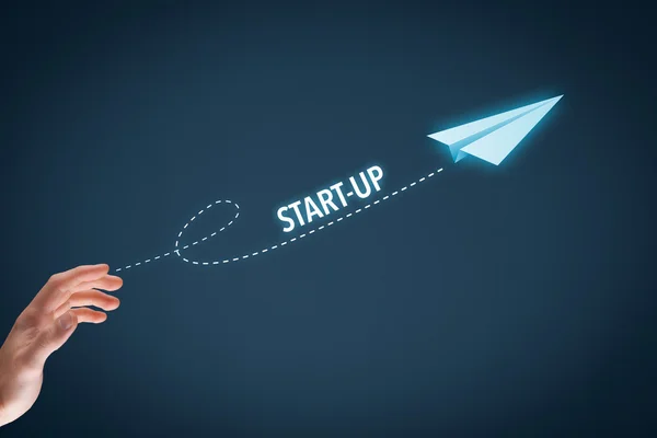 Start-up affärsidé. — Stockfoto