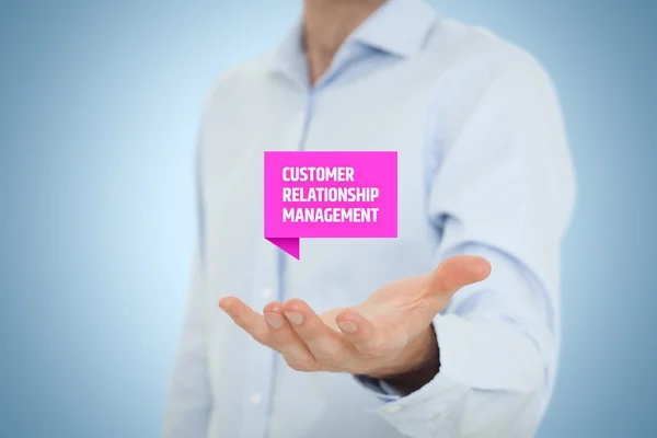 Customer relationship management CRM — Stock Photo, Image