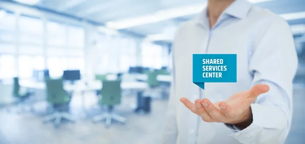 Shared services center — Stock Photo, Image