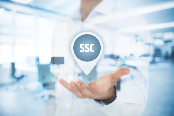 Shared services center — Stock Photo, Image