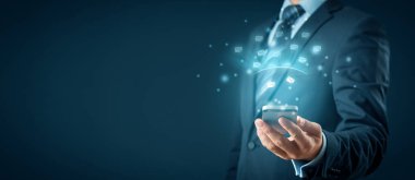 Akıllı telefon e- posta spam (çöp posta) kavramına karşı korunur.