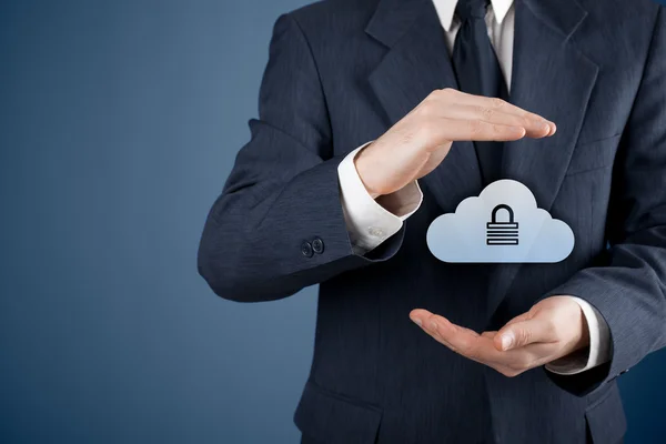 Sicurezza dei dati cloud — Foto Stock