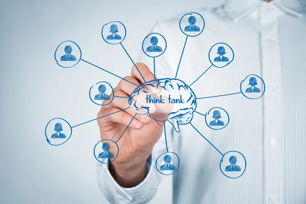 Concepto de equipo Think tank —  Fotos de Stock