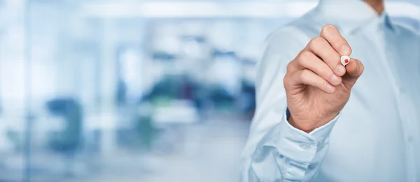 Bürokonzept schreiben — Stockfoto