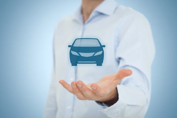 Noleggio auto o car sharing concetto di servizio — Foto Stock