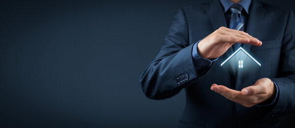 Property insurance and security concept